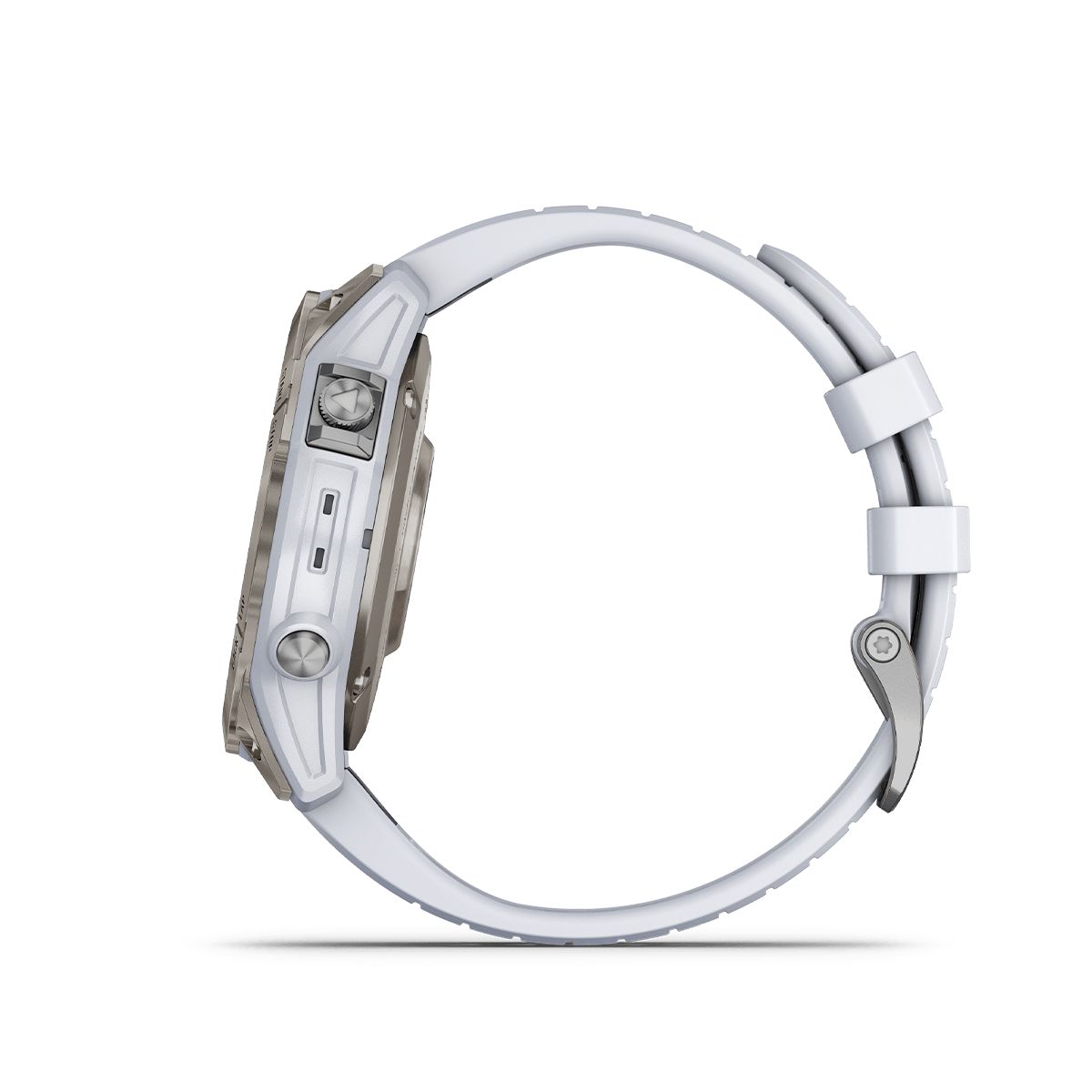 Reloj Epix Pro Gen2 Edición Zafiro 47mm Titanio Correa Blca