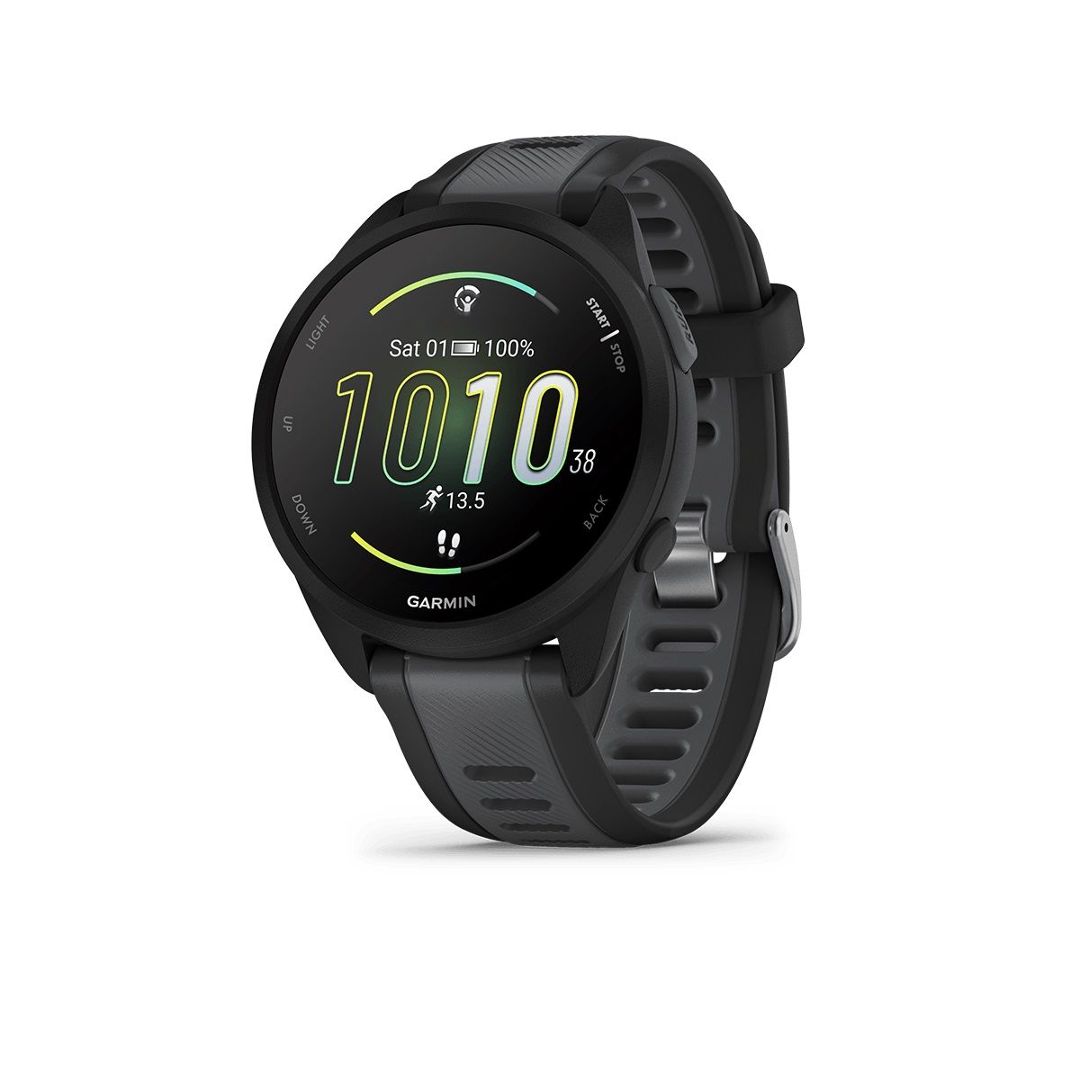 Reloj Forerunner 165 Garmin No Music Negro/Gris Pizarra
