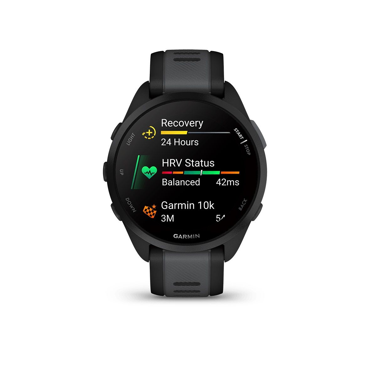 Reloj Forerunner 165 Garmin No Music Negro/Gris Pizarra