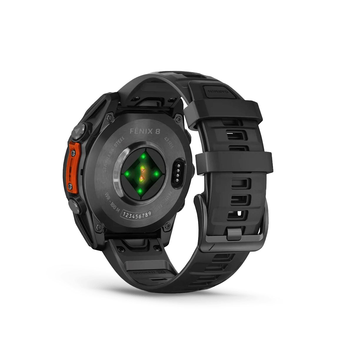 Reloj Garmin Fenix 8 47mm Amoled Gris Pizarra Negra