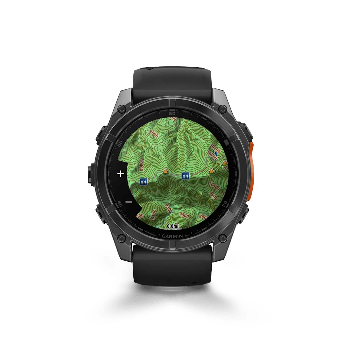 Reloj Garmin Fenix 8 51mm Amoled Gris Pizarra Negra