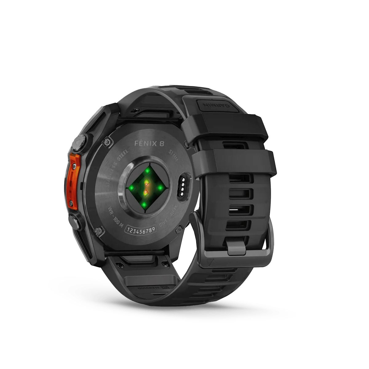 Reloj Garmin Fenix 8 51mm Amoled Gris Pizarra Negra