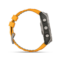Reloj Garmin Fenix 8 51mm Amoled Zafiro Titanio Naranja