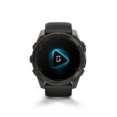 Reloj Garmin Fenix 8 51mm Amoled Zafiro Titanio DLC Gris Ngr