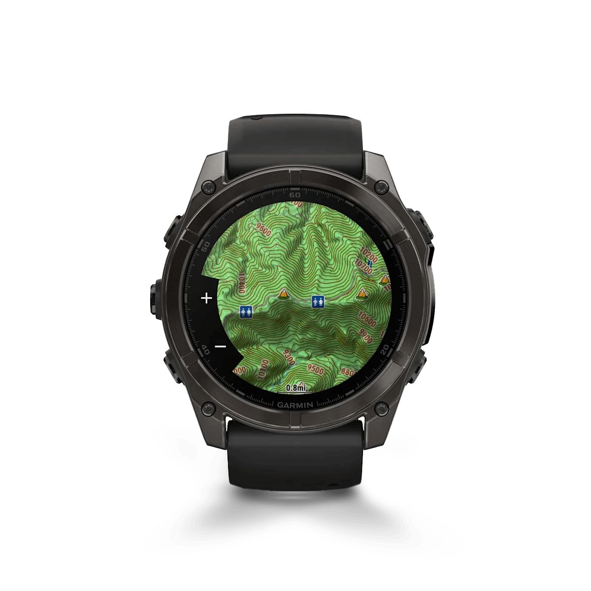 Reloj Garmin Fenix 8 51mm Amoled Zafiro Titanio DLC Gris Ngr