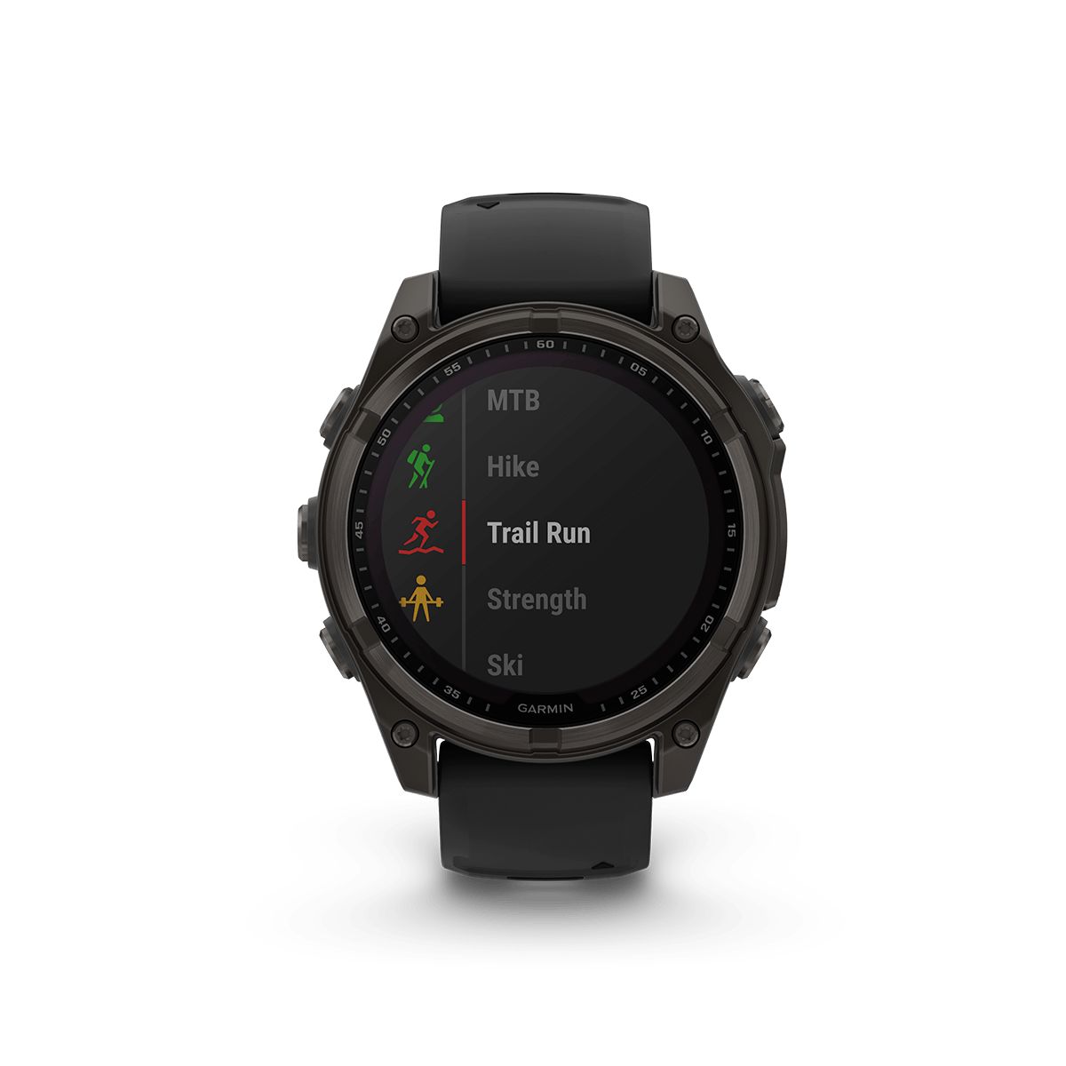 Reloj Garmin Fenix 8 47mm Solar Zafiro Titanio DLC Gris Ngra