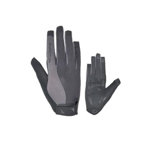 Guantes Ciclismo Cliff Performance Dedo Completo Gris/Negro