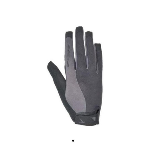 Guantes Ciclismo Cliff Performance Dedo Completo Gris/Negro