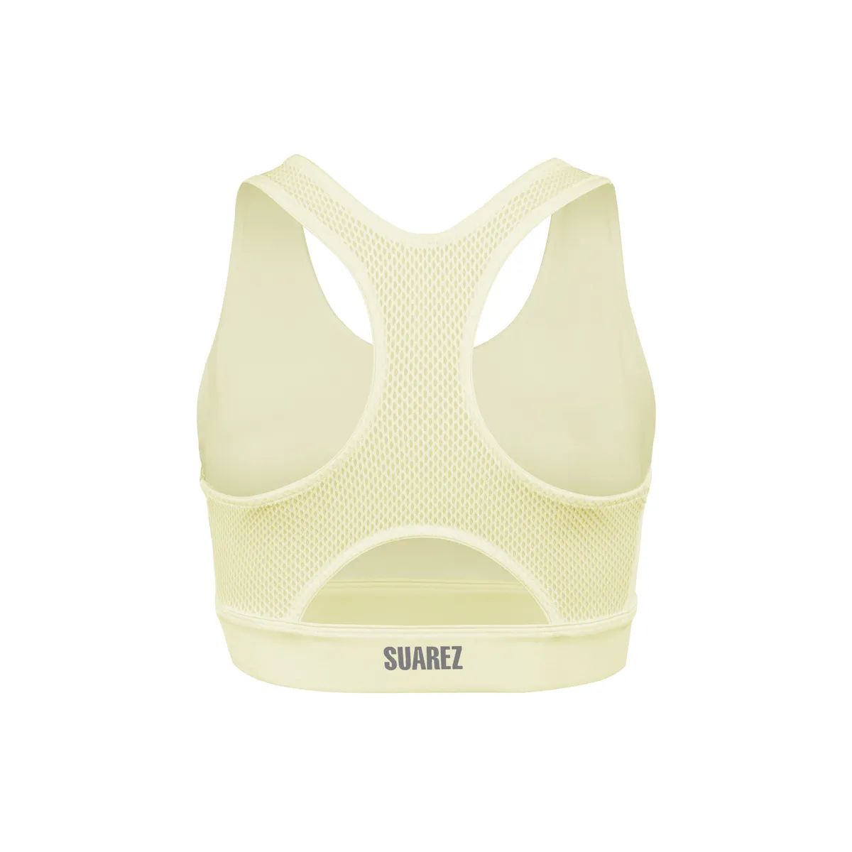 Top De Running Mujer Sisa Silk 2.4 Lemon Cream