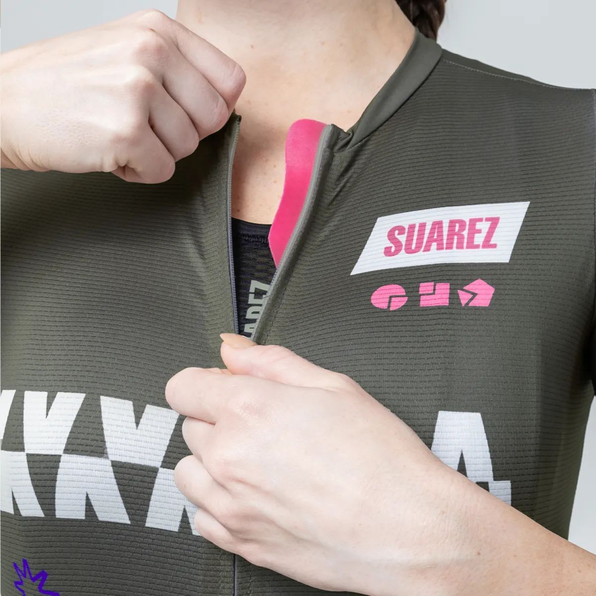 Jersey Ciclismo M/C Suarez Mujer Lock Tea Leaf 2.4