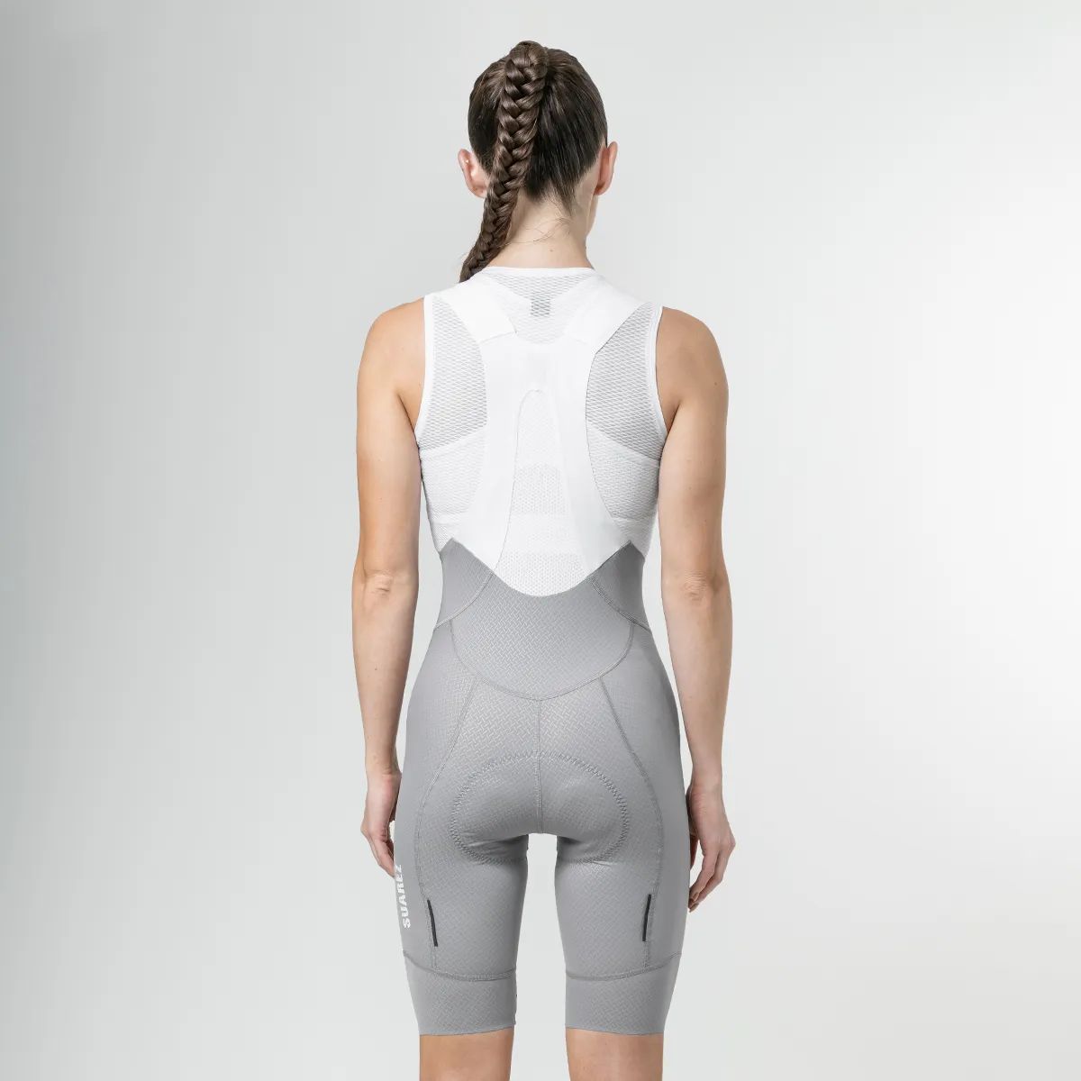 Pantaloneta Ciclismo C/T Mujer Suarez Hard Gray 2.4