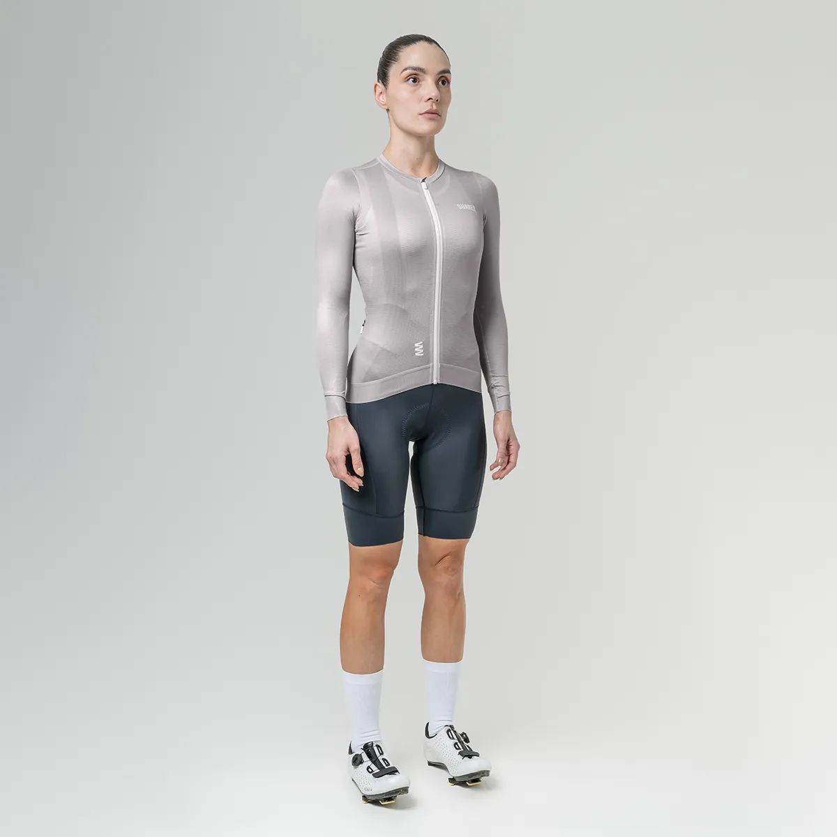 Jersey De Ciclismo M/L Mujer Suarez Shade Gray Lilac 2.4