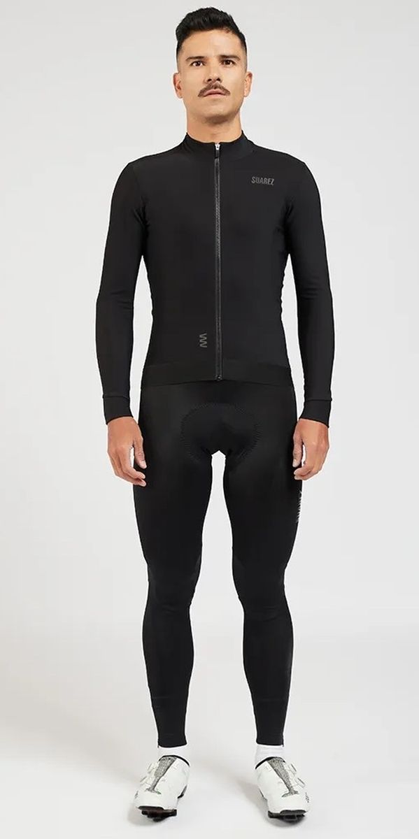 Jersey Ciclismo M/L Térmico Hombre Suarez Ascender Negro