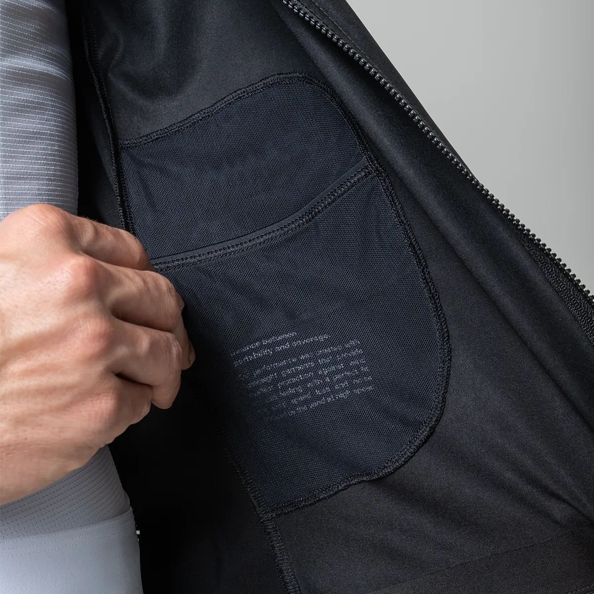 Chaleco Cortavientos Ciclismo Suarez Mujer Barrier Black 2.5