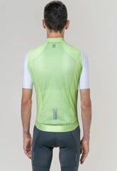 Chaleco Cortavientos Ciclismo Suarez Hombre Barrier Green2.5
