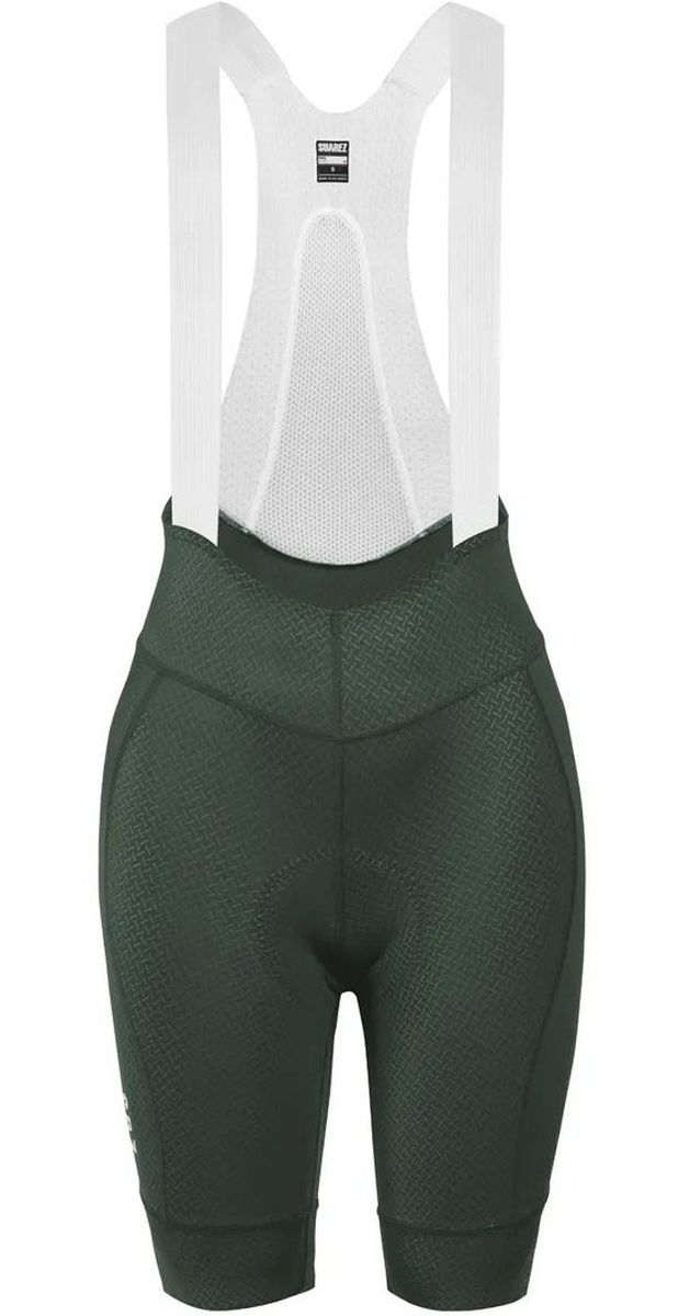 Pantaloneta De Ciclismo C/T Mujer Suarez Hard Green Jaspe