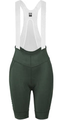 Pantaloneta De Ciclismo C/T Mujer Suarez Hard Green Jaspe
