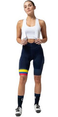 Pantaloneta Ciclismo C/T Mujer Federación Colombia París 24