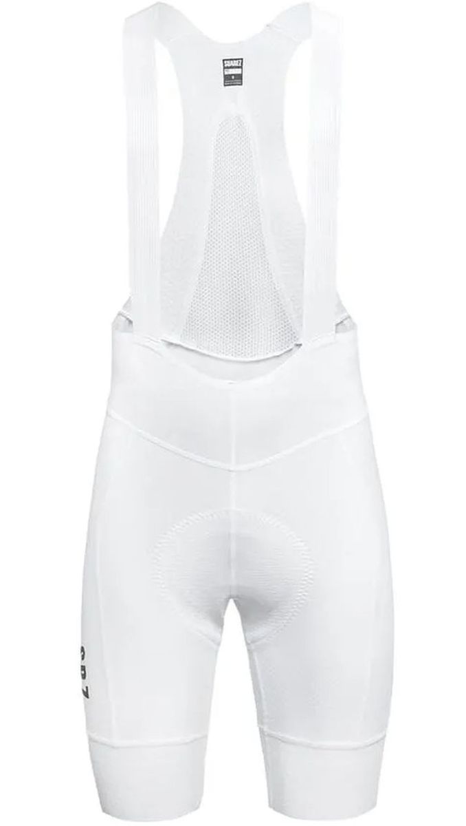 Pantaloneta de Ciclismo C/T Hombre Suarez Hard Blanco