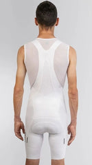 Pantaloneta de Ciclismo C/T Hombre Suarez Hard Blanco