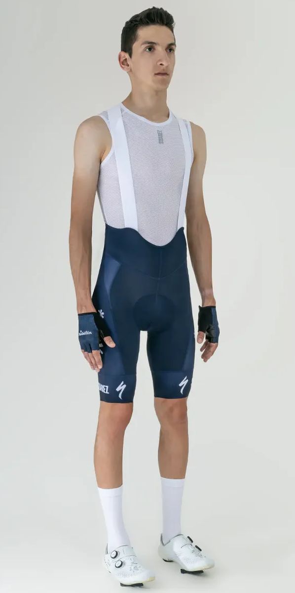 Pantaloneta De Ciclismo C/T Hombre Suarez Team Medellin Azul