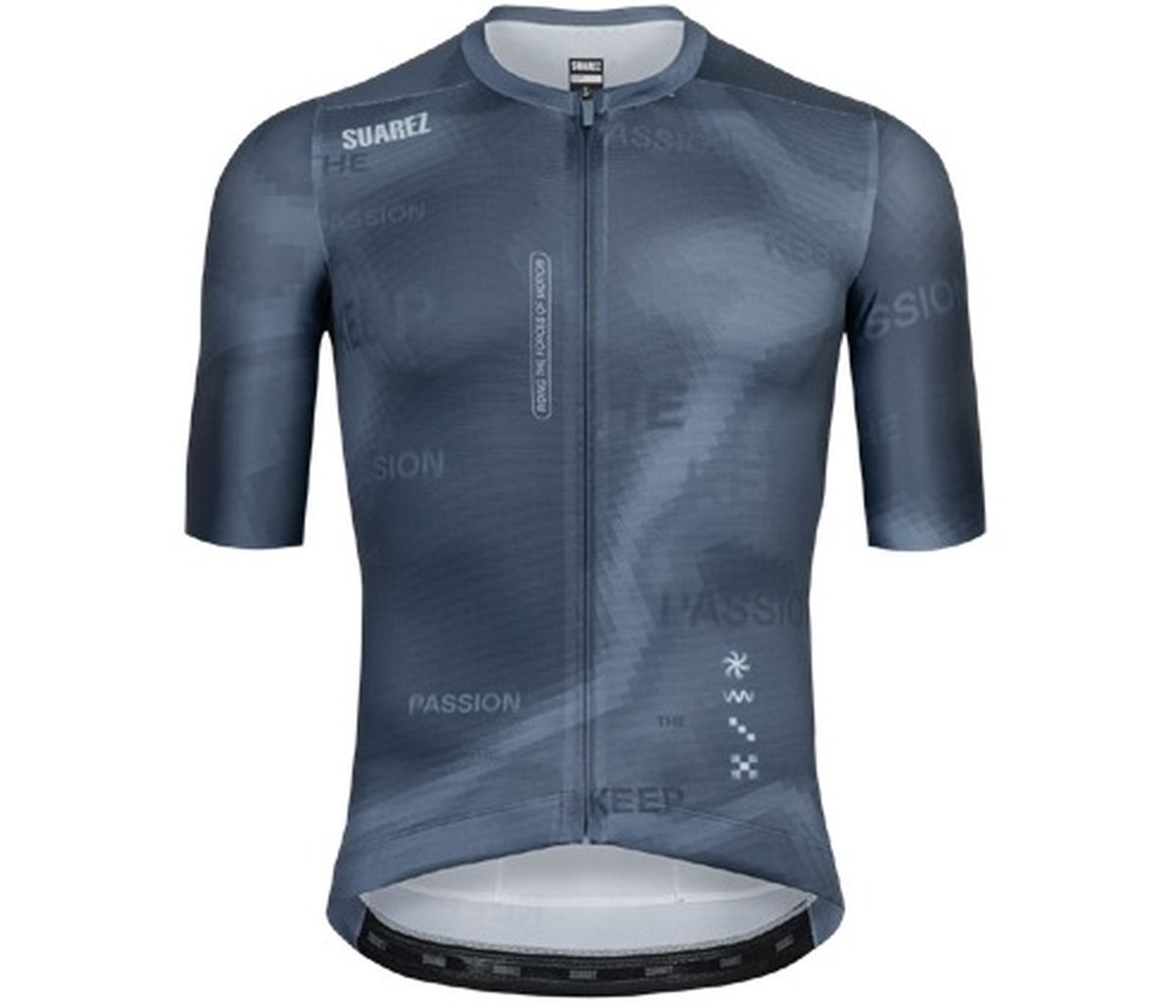Jersey De Ciclismo M/C Mujer Suarez BlueSteel
