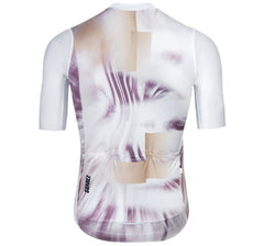 Jersey de Ciclismo M/C Mujer Lock White Mix