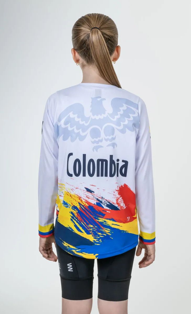 Jersey de Ciclismo M/L Unisex Junior Federación Colombia 25
