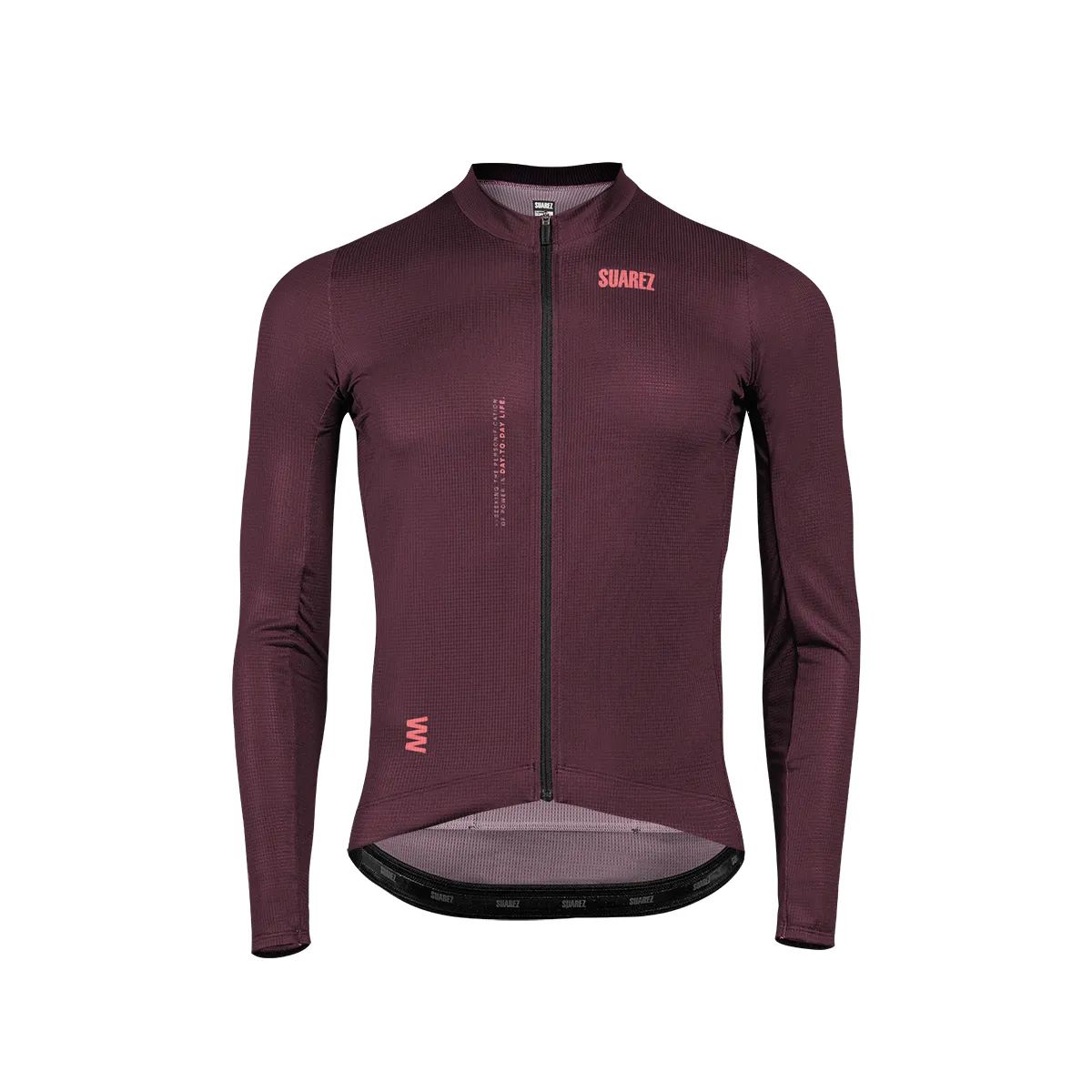 Jersey Ciclismo M/L Suarez Hombre Ease Vinotinto 2.3