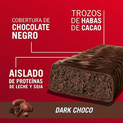 Barra Enervit con Proteinas 20gr CHocolate Negro (Unidad)
