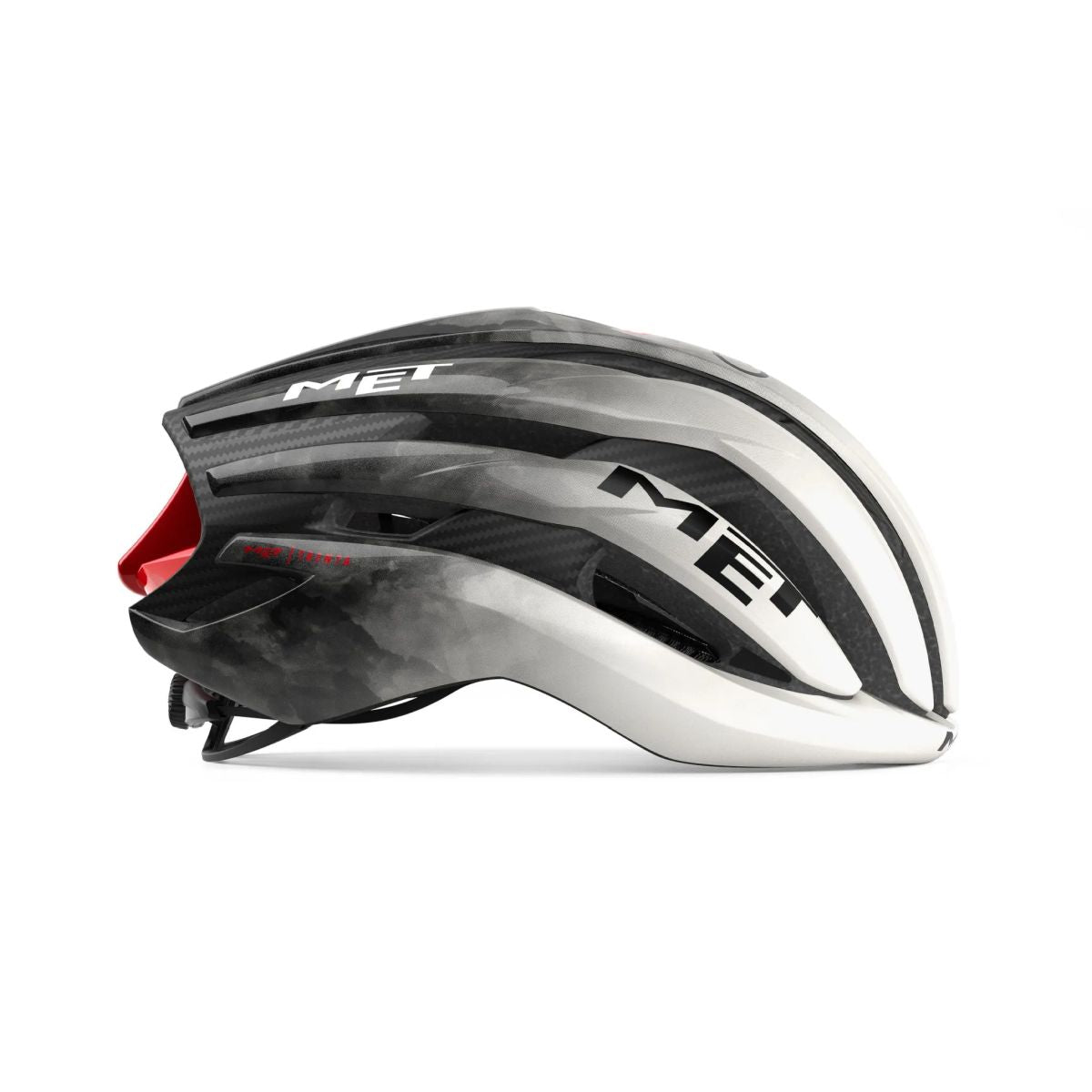 Casco de Ciclismo Met Trenta 3K Carbon Mips UAE Edition W/B