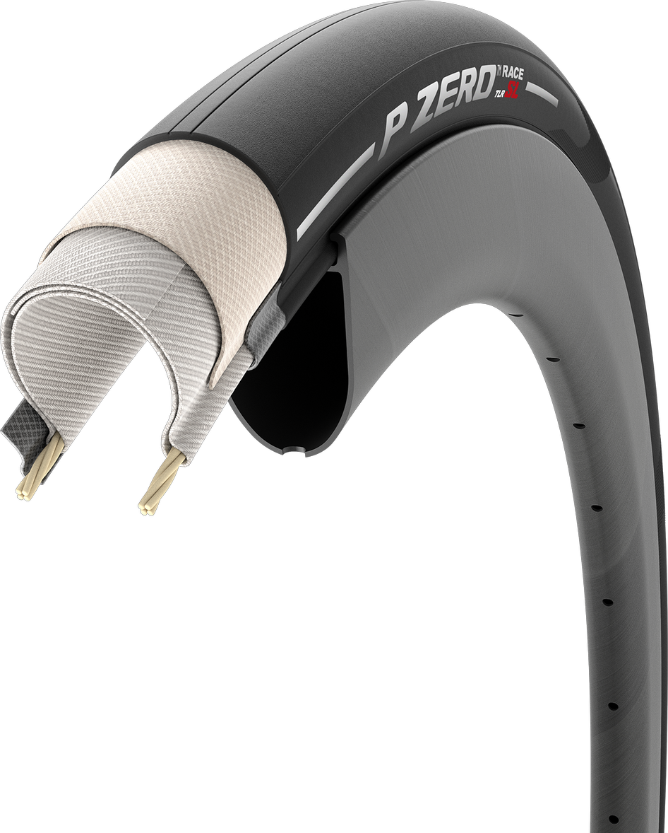 Llanta Ciclismo Ruta Pirelli P-Zero Race TLR SL 700 Gris