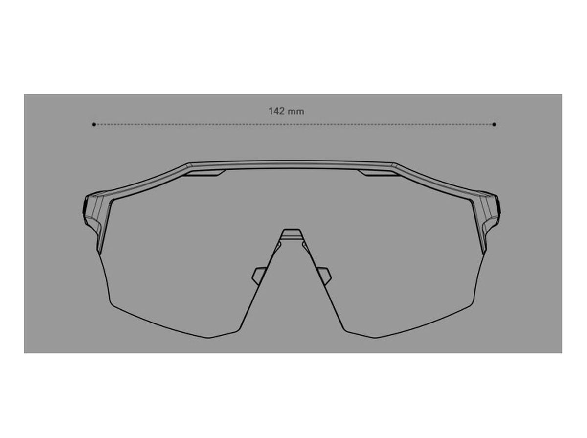 Gafas de Ciclismo Koo Alibi Grey Matt Lente Turquoise