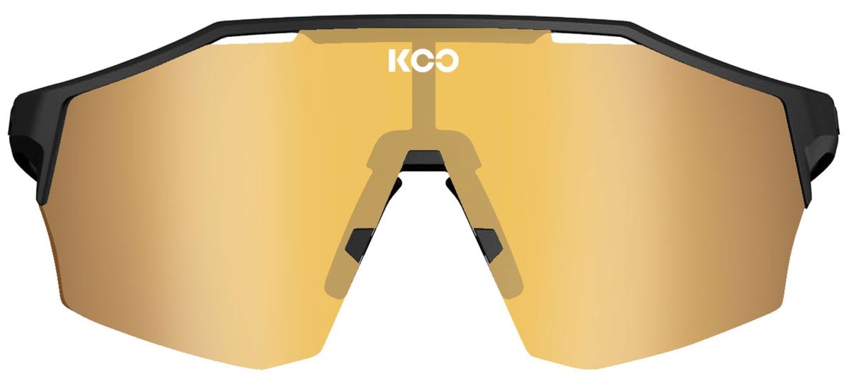 Gafas de Ciclismo Koo Alibi Black Matt / Gold