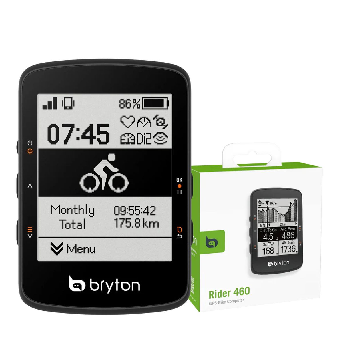 Ciclocomputador Bryton Rider 460 D