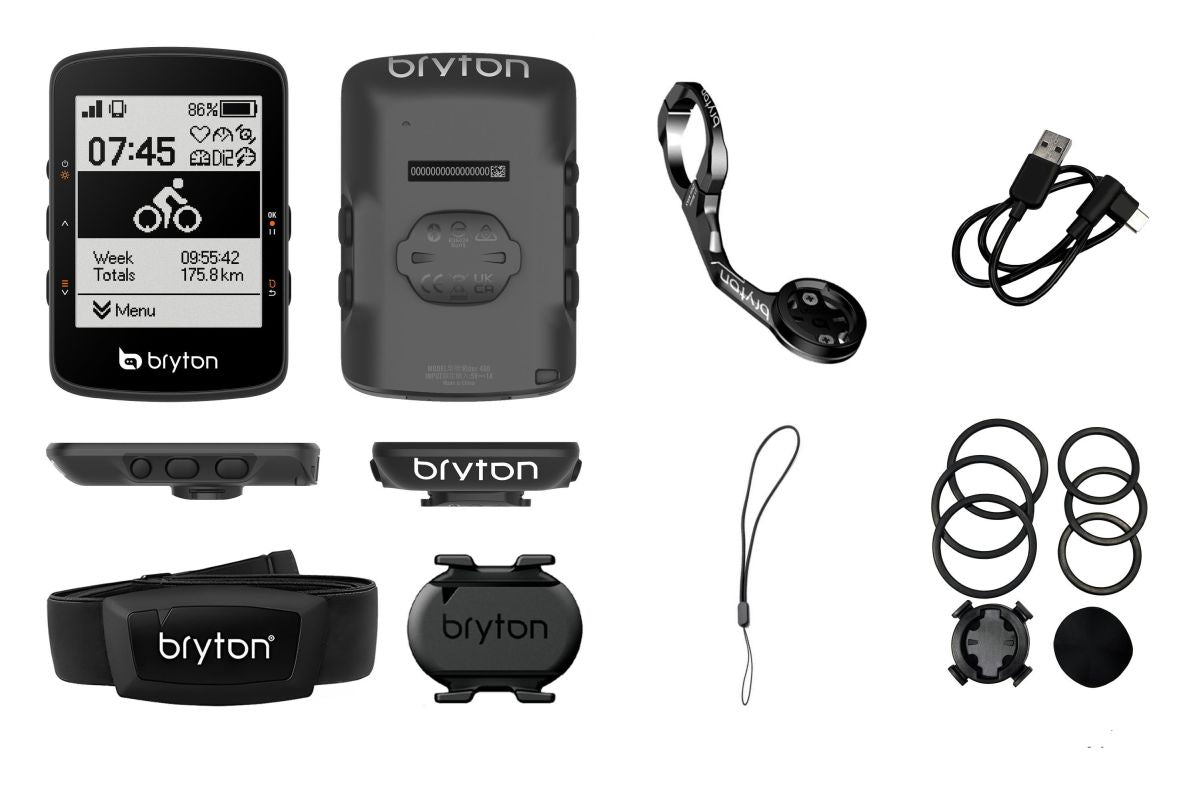 Ciclocomputador Bryton Rider 460 D + Soporte