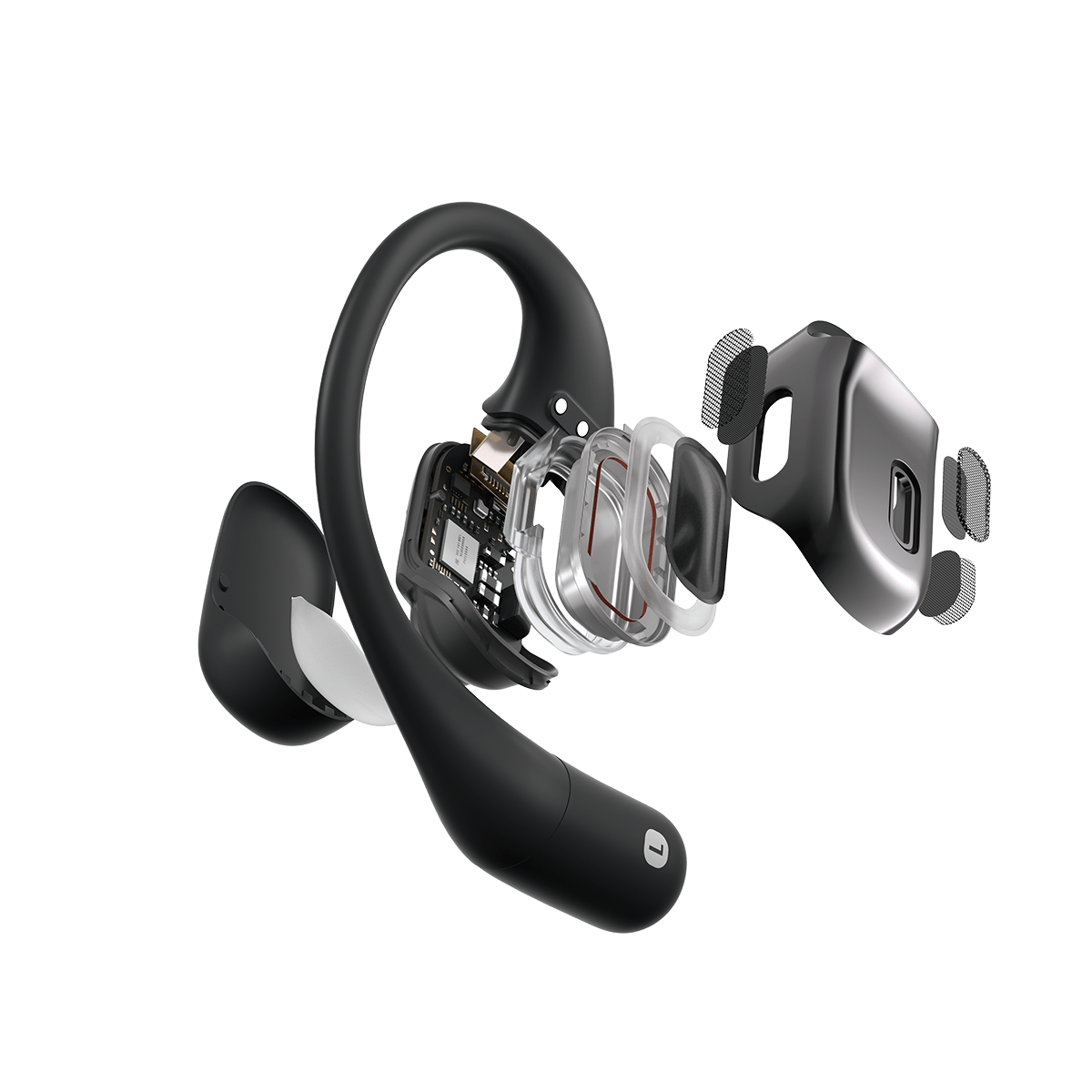 Audifonos Shokz Openfit Negro