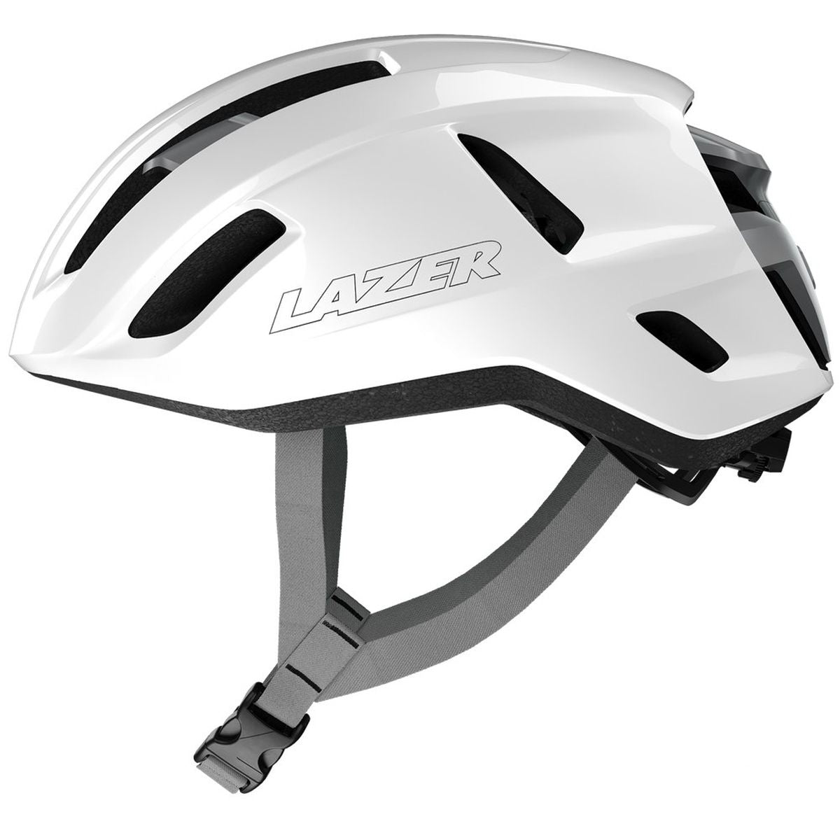 Casco de Ciclismo Lazer Sphere KC/CE CPSC Blanco Plata
