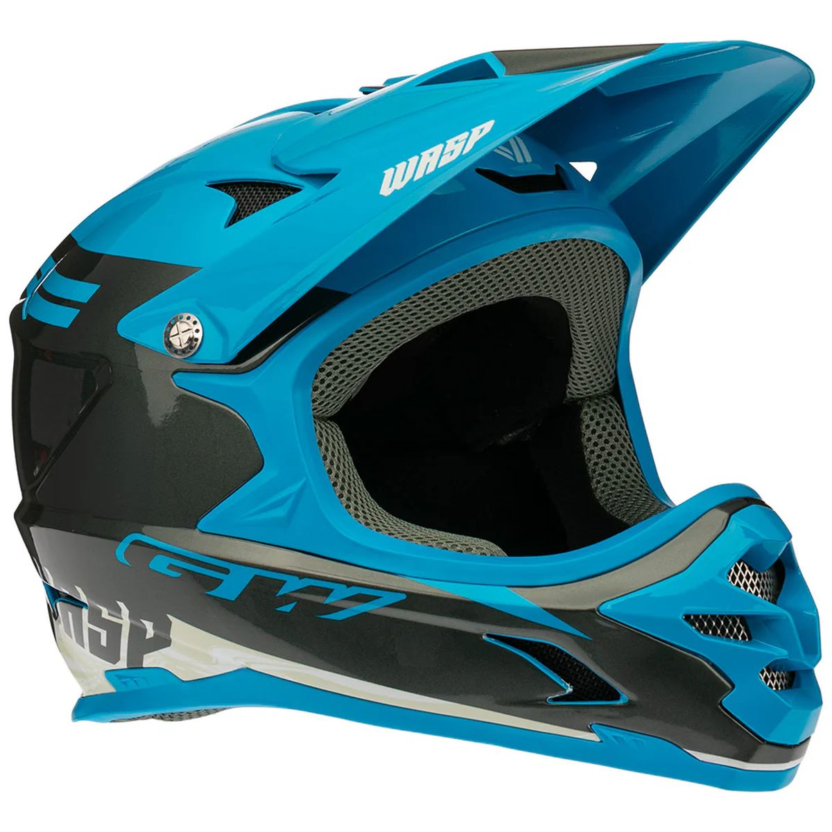 Casco de Ciclismo GW BMX Wasp Gris/Azul
