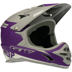Casco de Ciclismo GW Full Face Morado MT-Ggris RIS Dark MT