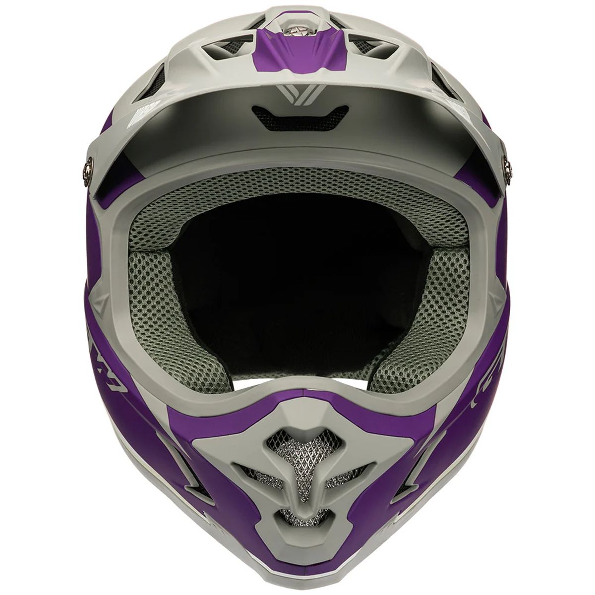 Casco de Ciclismo GW Full Face Morado MT-Ggris RIS Dark MT