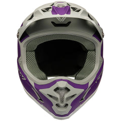 Casco de Ciclismo GW Full Face Morado MT-Ggris RIS Dark MT