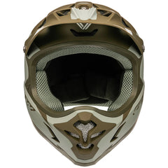 Casco de Ciclismo GW BMX Wasp Adulto Verde Milita/Gris Clear