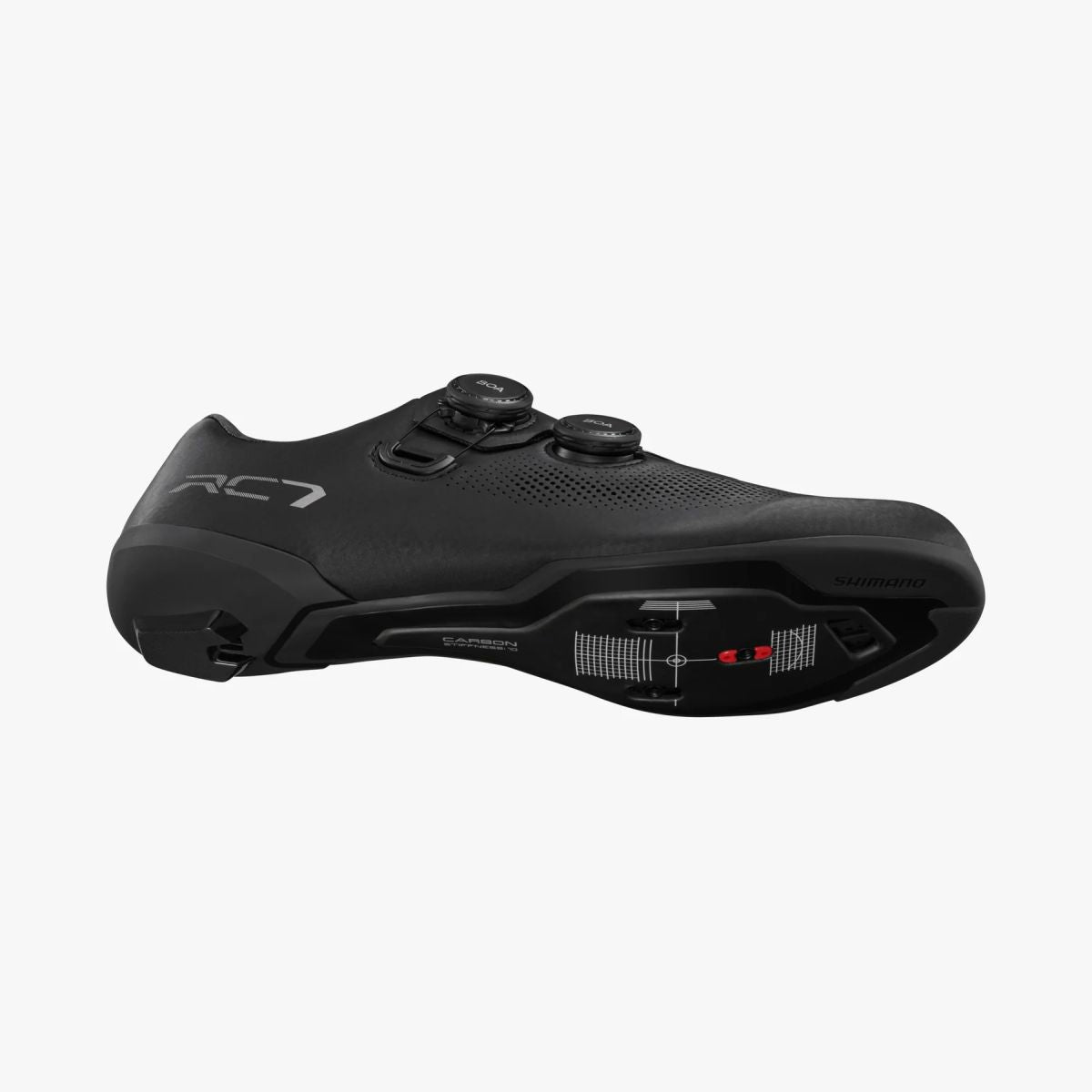Zapatilla de Ciclismo Ruta Shimano SH-RC703 Negro