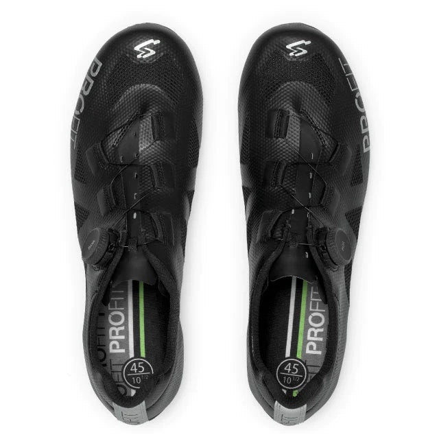 Zapatilla Ciclismo Ruta Spiuk Profit Carbono Negro