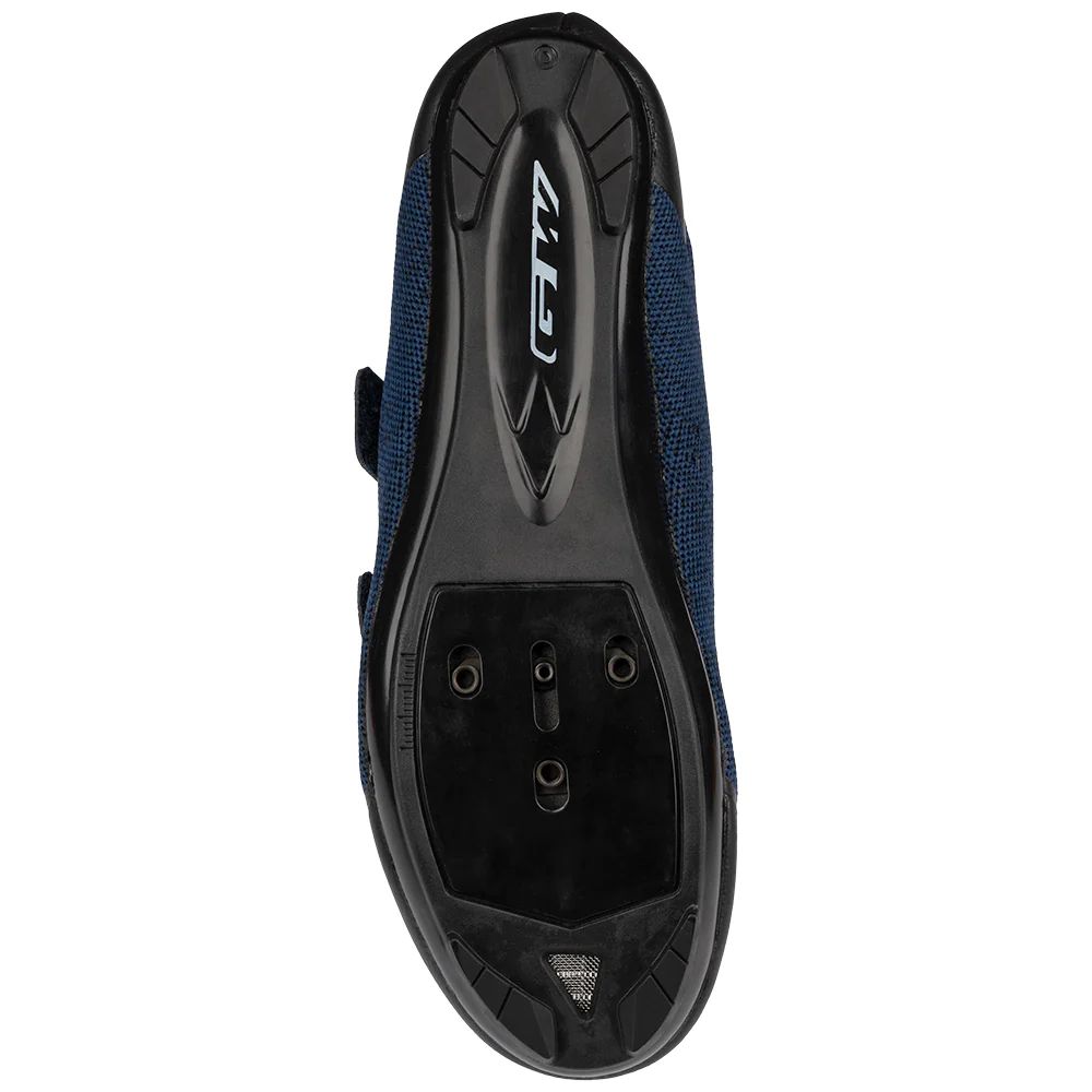 Zapatilla Ciclismo Ruta GW X-Knit Straps Azul Oscuro