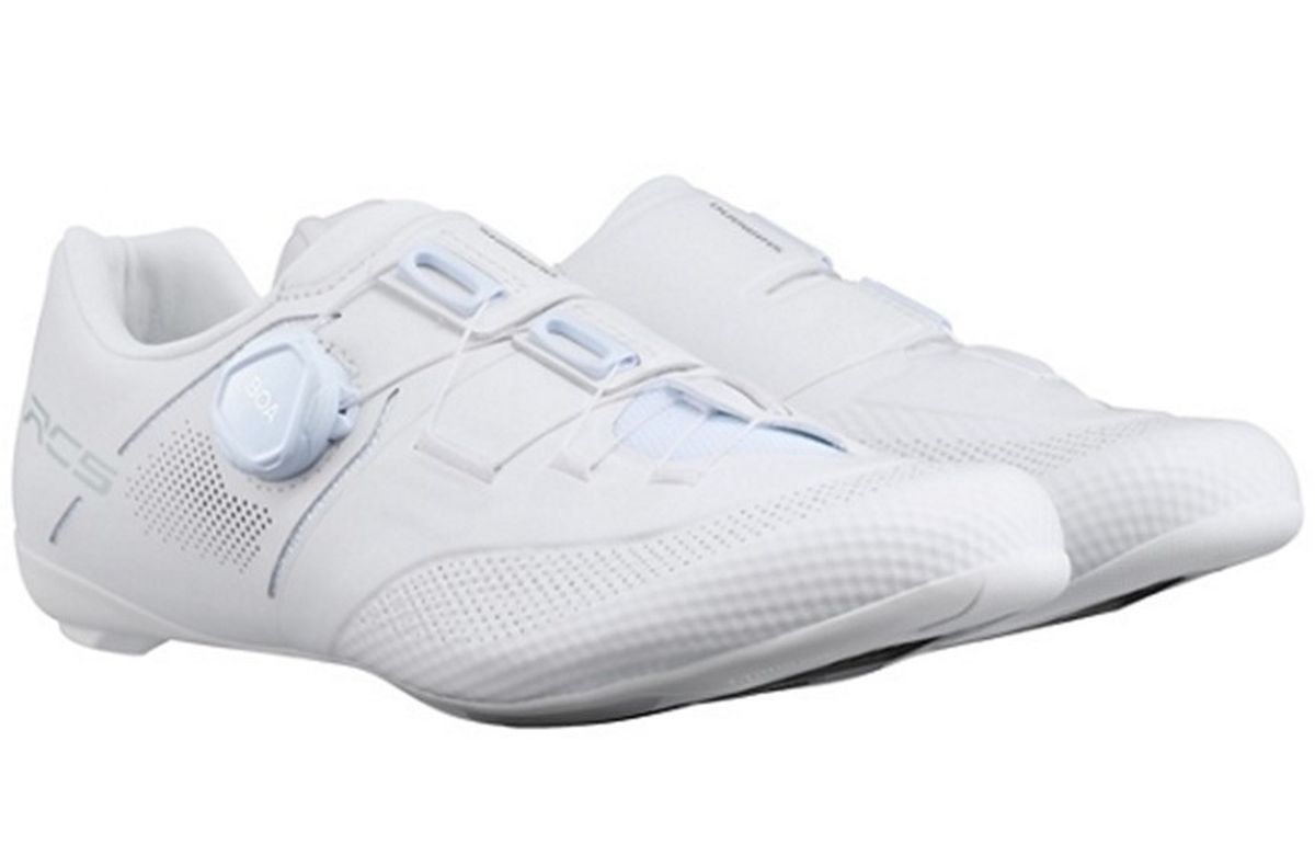 Zapatilla Ciclismo Ruta Shimano Mujer SH-RC503 Blancas