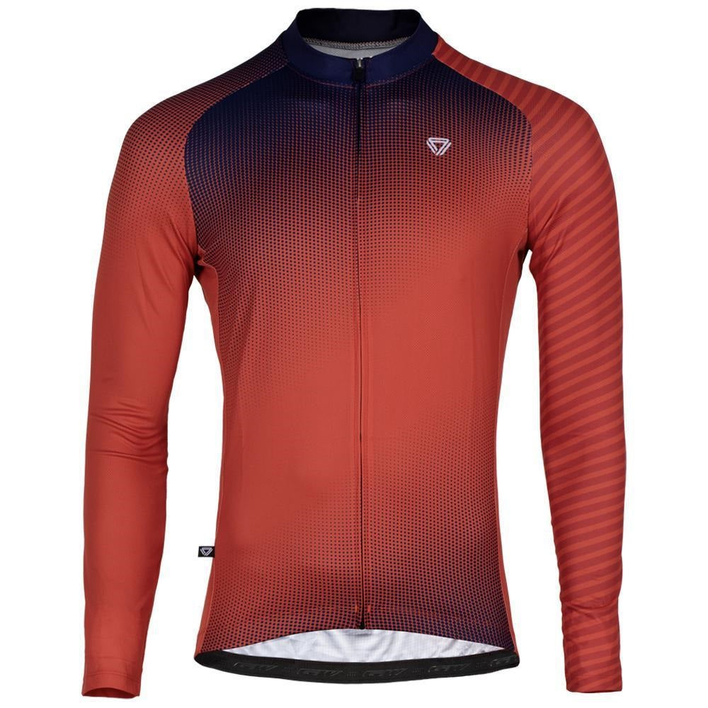 Jersey Ciclismo GW Alta Visivilidad M/L Hombre Rojo
