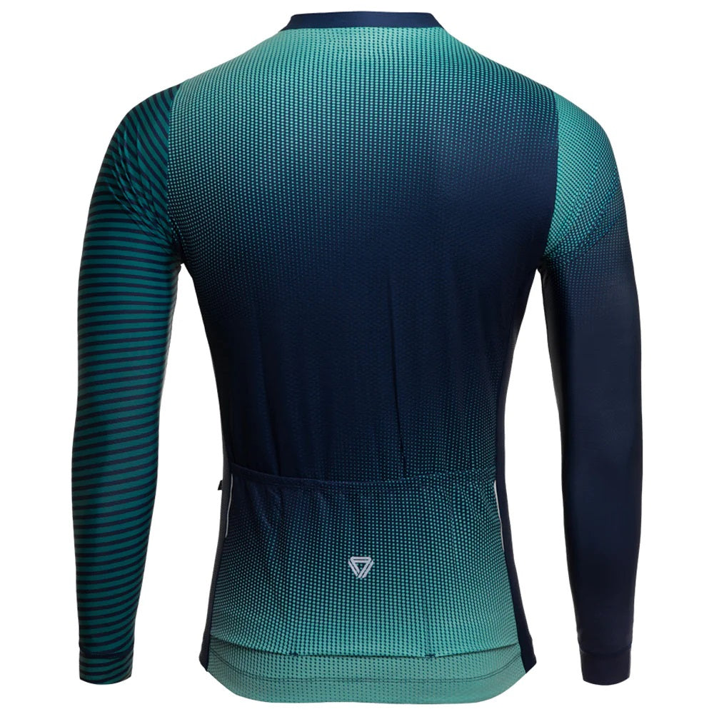 Jersey Ciclismo GW Alta Visivilidad M/L Hombre Azul