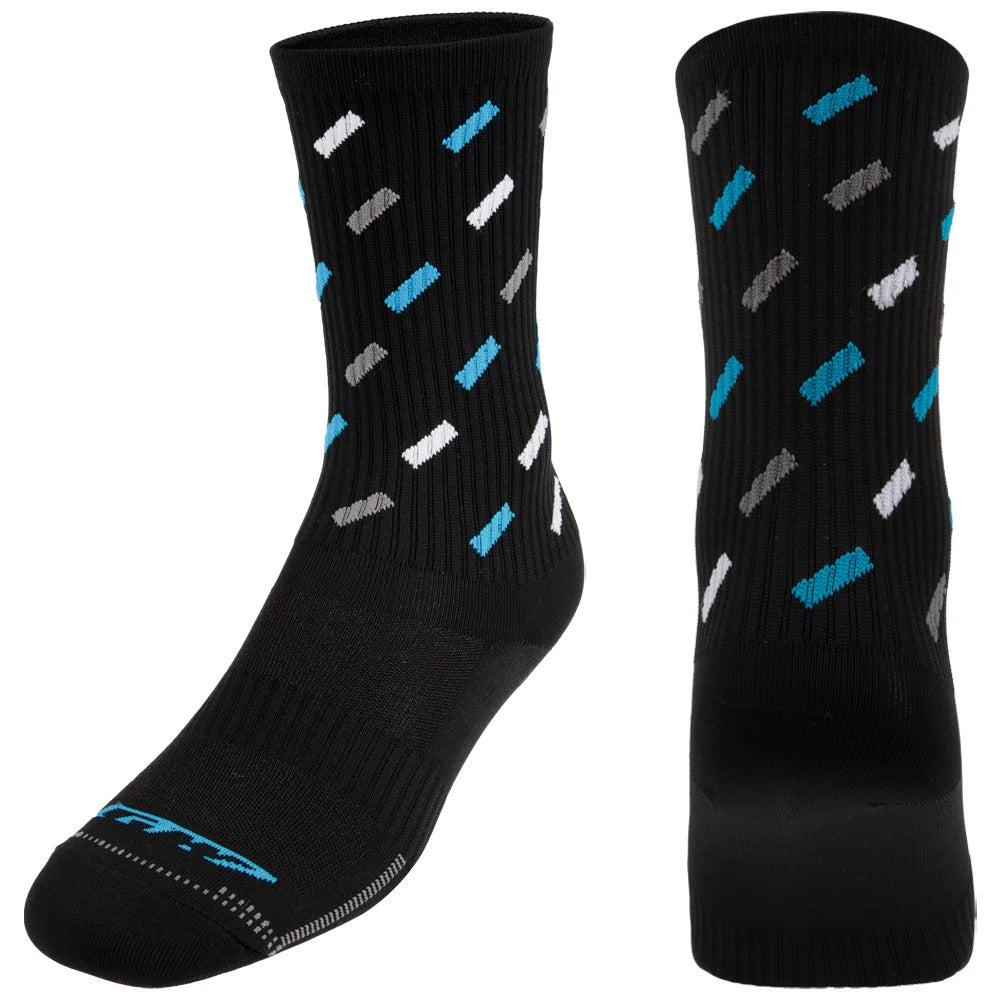 Medias Ciclismo GW Designs Negro Azul